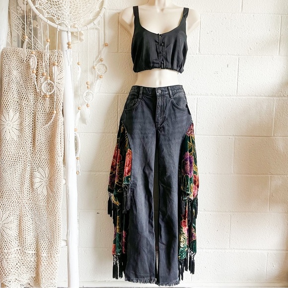 NWT Free People Just Fills Low Rise Wide Leg Jeans - Picture 8 of 13